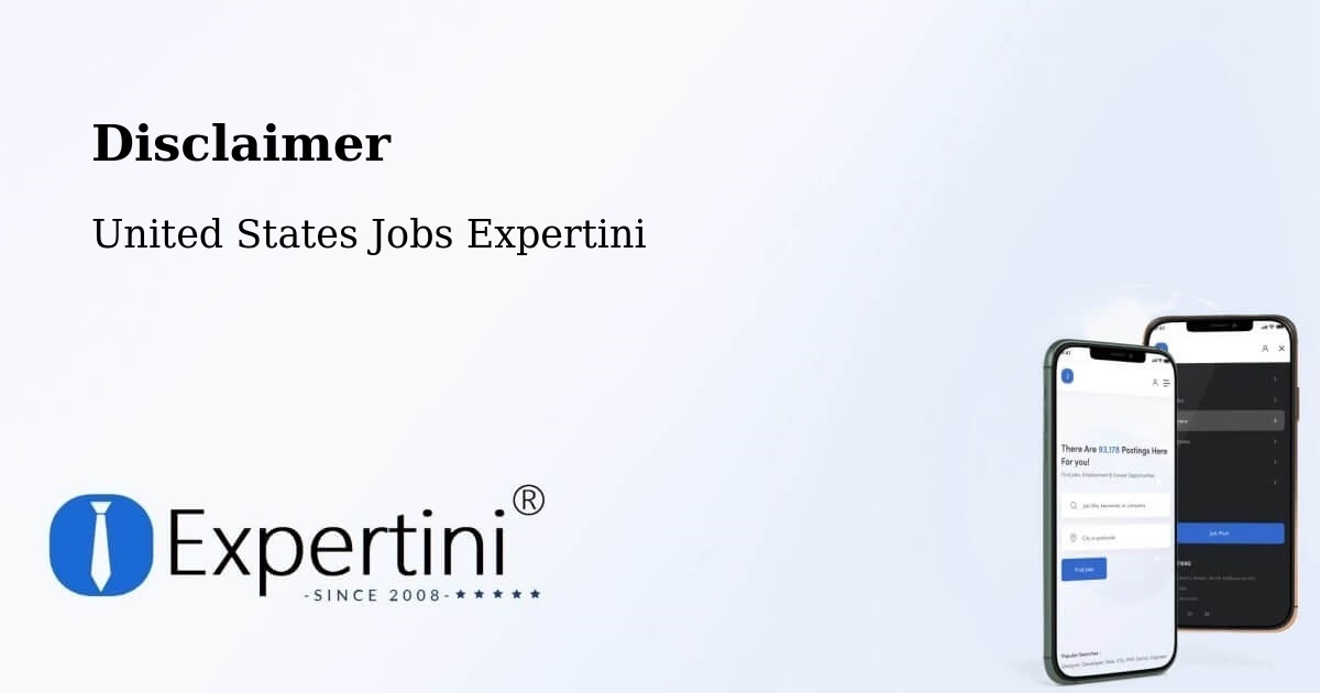 Disclaimer – Bisbee - United States Jobs Expertini