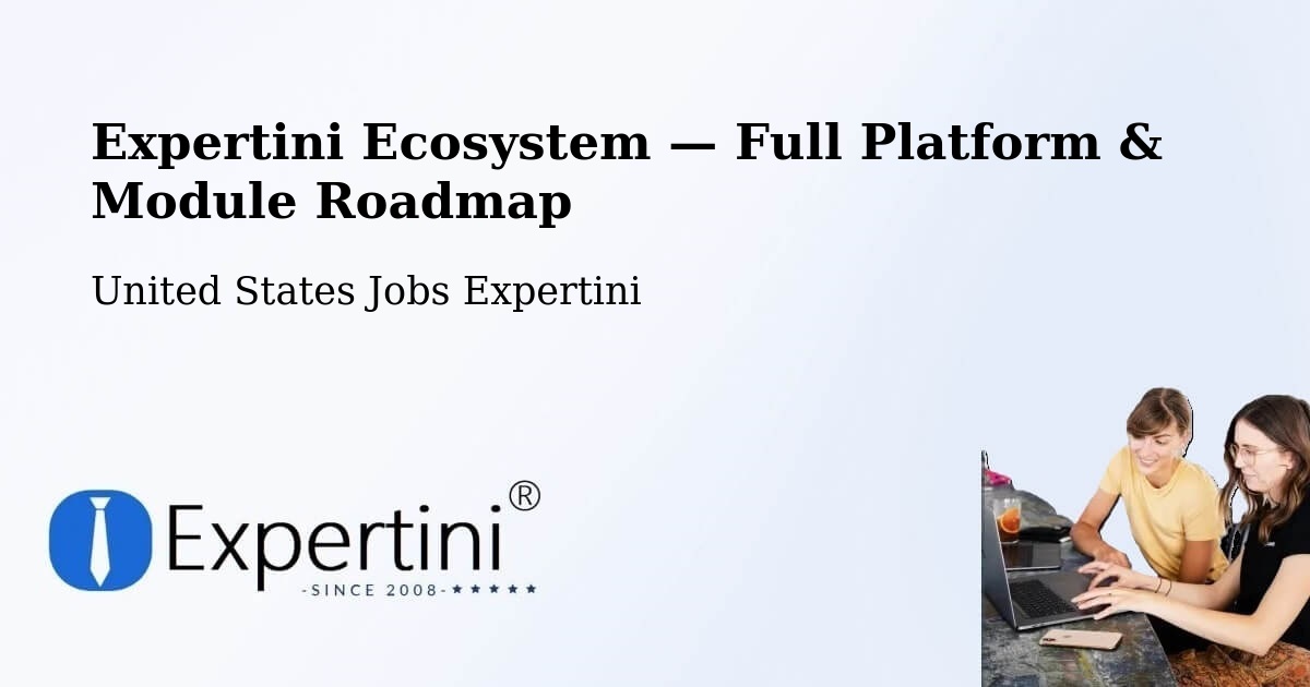Expertini Ecosystem — Full Platform & Module Roadmap – Bisbee