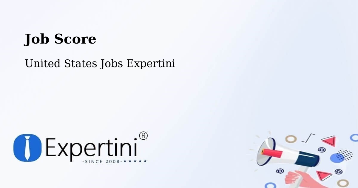 Job Score & Job Description Score Tool – Bisbee - United States Jobs Expertini