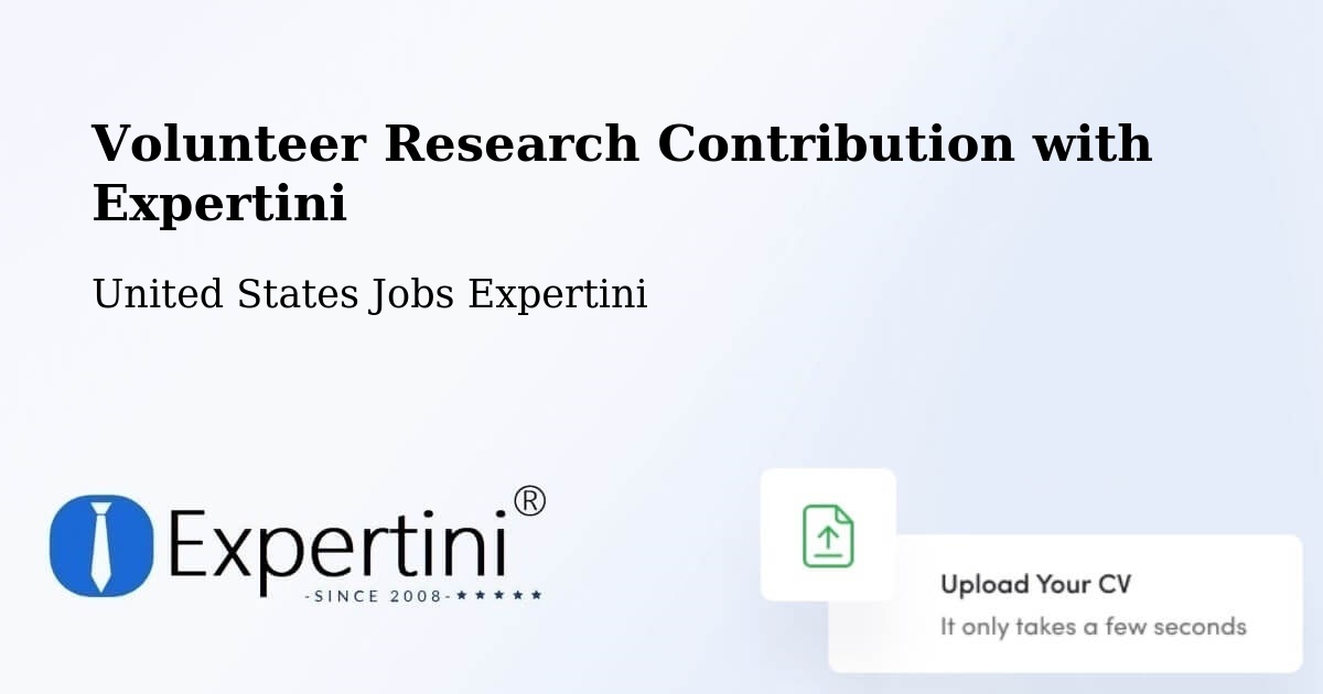 Volunteer Research Contribution Program – Bisbee - United States Jobs Expertini