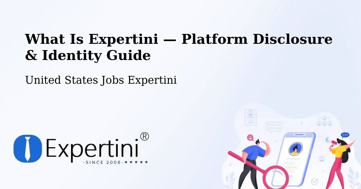 What Is Expertini — Platform Disclosure & Identity Guide – Bisbee